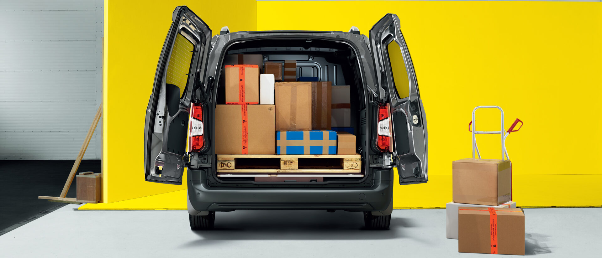 Opel Combo-e: Cargo Interior.